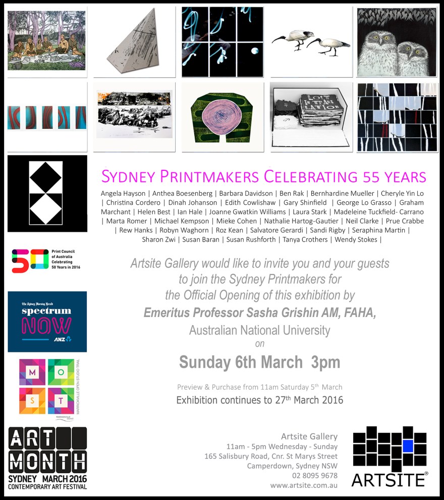Email-Sydney-Printmakers55th-Invitation